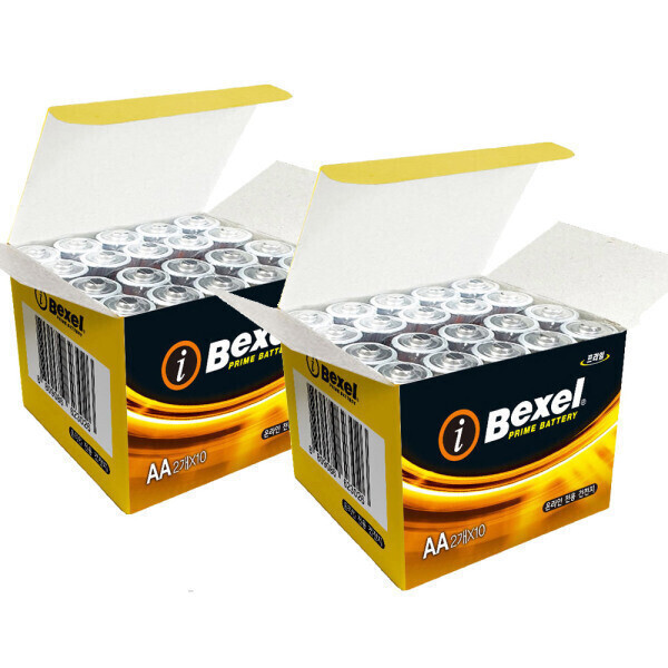 [오늘출발] 벡셀 알카라인 건전지 AA 40알 벌크형 +최신제조/무료배송