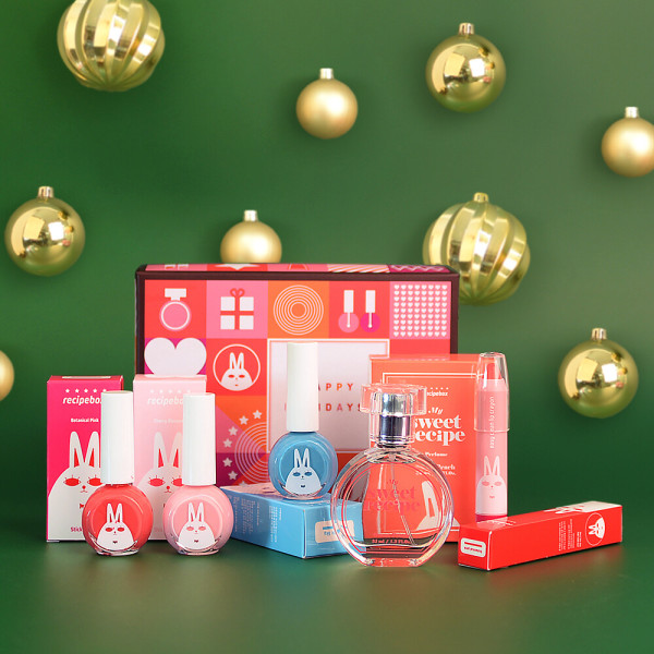 레시피박스 어린이 화장품 크리스마스 어린이날 선물세트 스위트믹스 패키지