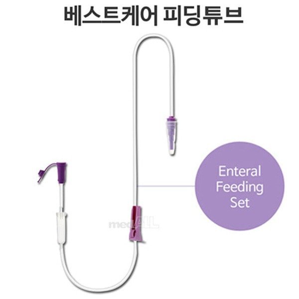 [오늘출발]피딩줄(베스트케어) 얇은줄 내경3mm  NON-PVC 피딩백 경관식보조용품