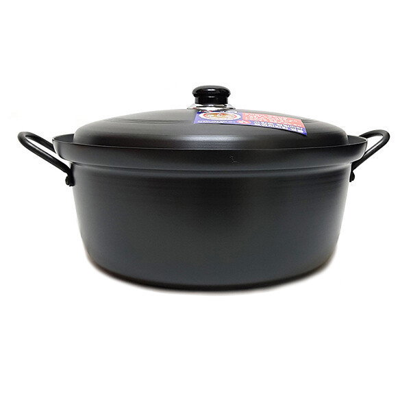 아영 경질국솥 (39cm) / 경질냄비 식당 국솥 양수냄비 들통