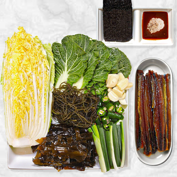 (신선집중) 구룡포 황제과메기 기장 물미역 해초+야채 풀세트 10마리 20쪽 연휴 전 마지막 발송 햇과메기