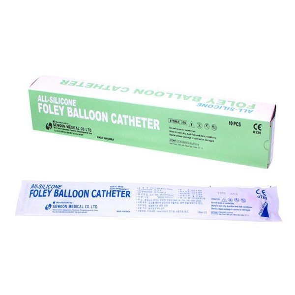 [오늘출발]세운 폴리카테타 2WAY(1개) 비뇨기과용 튜브 카테터