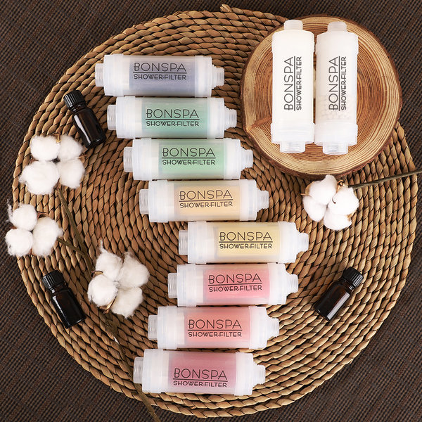 [필터나라][오늘출발] 본스파 비타민 연수 샤워 필터 해외여행 녹물 석회 제거