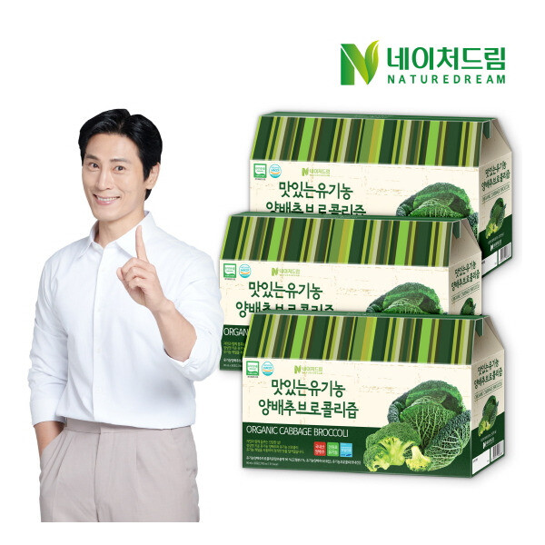 네이처드림 네이처드림 맛있는 유기농 양배추브로콜리즙 30포 x 4박스