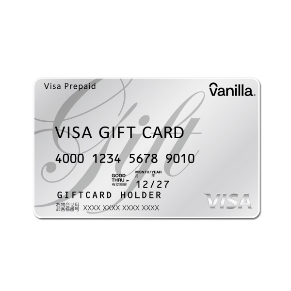 [해외] V프리카 - 일본 온라인 전용 VISA카드 3000엔 (V프리카단종으로 Vanilla카드로 대체발생)