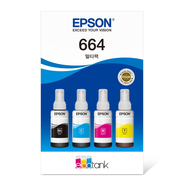 엡손 엡손T664SET 4색잉크세트L1300/L565 등