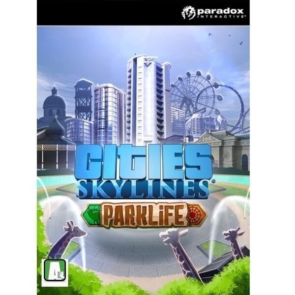 페러독스인터랙티브 시티즈 스카이라인 파크라이프 DLC / PC 스팀코드 문자전송 / 한글