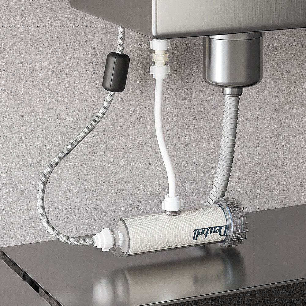 [오늘출발]듀벨 수도애 F15 싱크대붙이 알뜰형  녹물염소제거 필터