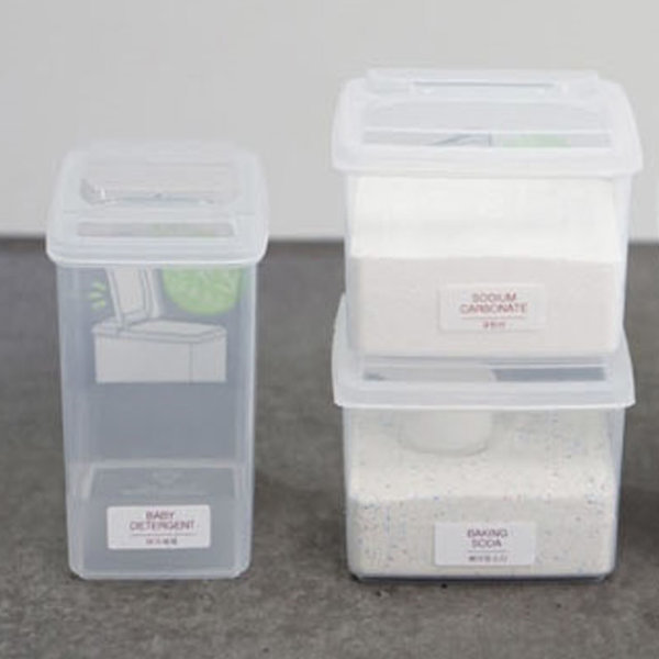 [오늘출발] 가루 세제통 세제용기 1.7L