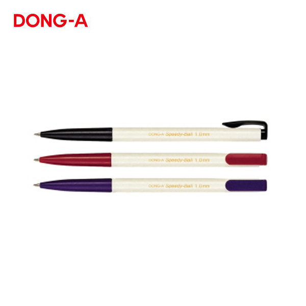 [오늘출발] 동아/볼펜/스피디볼 검정 청색 적색 0.38 0.5 0.7 1.0