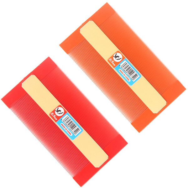 [오늘출발]비듬제거 서캐빗 (플라스틱 참빗 D타입) 두피각질제거용 머리빗 꼬리빗 브러쉬