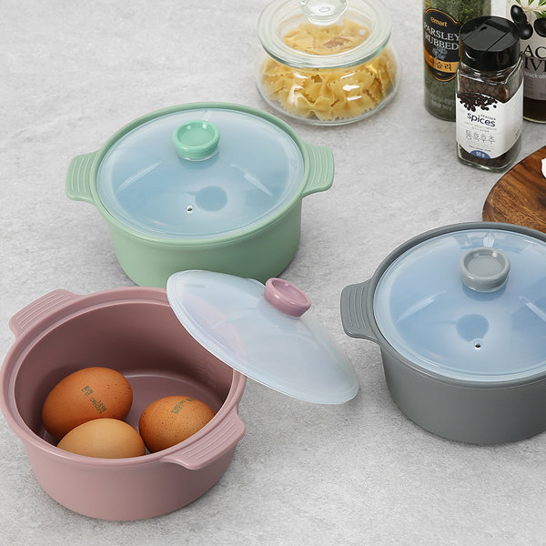 [오늘출발] 국산 실리콘 냄비 전자렌지용 계란찜기 소중대