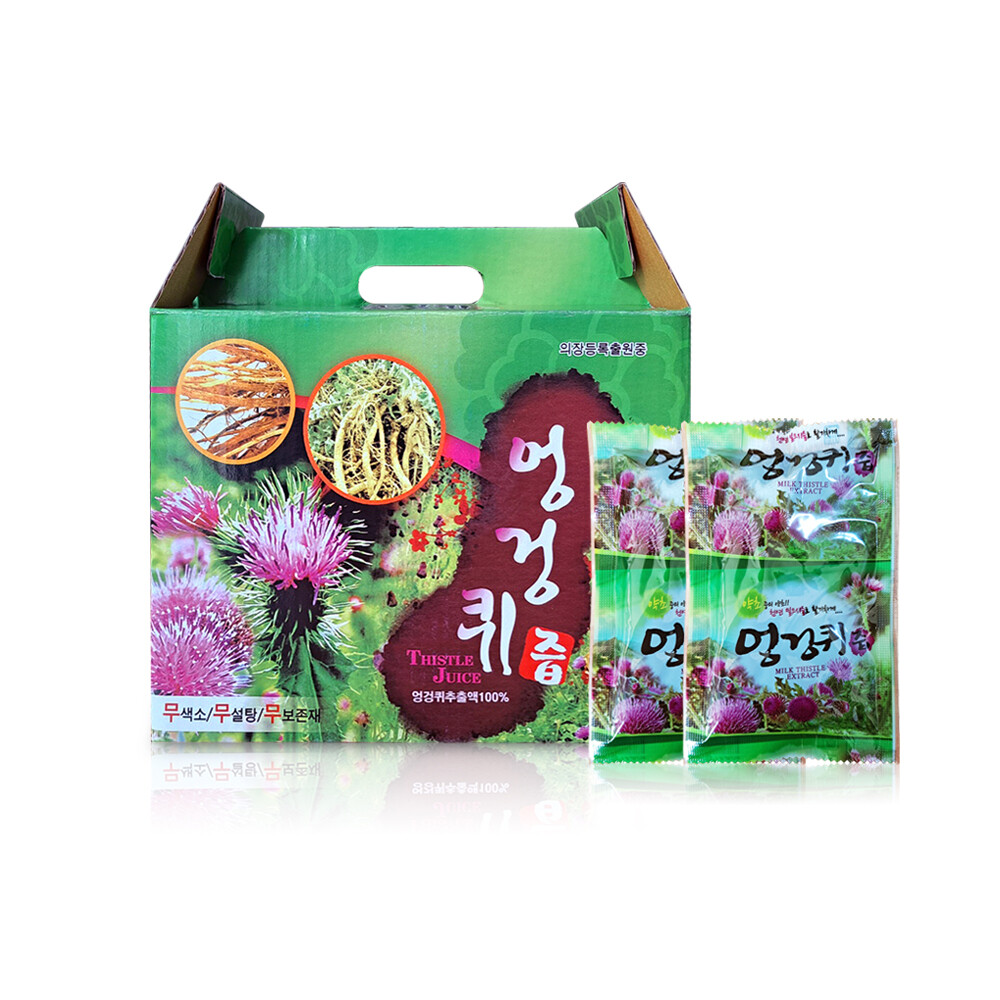 엉겅퀴즙  1box 110mg 60포 야생초이야기