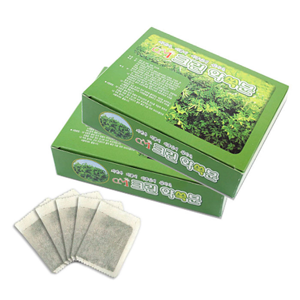 [오늘출발] 크린메디칼 크린 약쑥분 2박스 60포 + 티백고정대