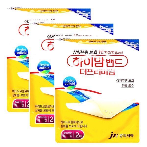 [오늘출발] 하이맘 jw중외) 하이맘 밴드 더프리미엄 10x10cmx2매 x 3팩