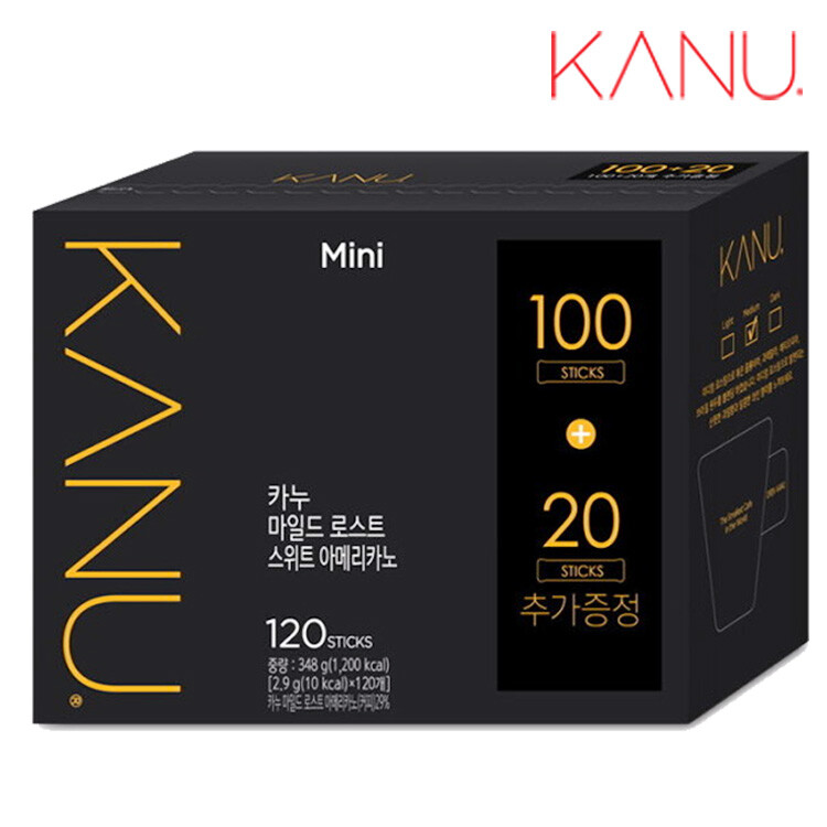 [동서식품][오늘출발]맥심 맥심 카누 미니 마일드 스위트 100T /120T(100+증정20T/아메리카노/블랙커피/원두커피/공유