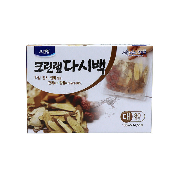 [오늘출발]크린랲 크린랩 다시백 대 16 x 14.5 30매