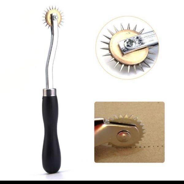 [오늘출발]마킹휠 가죽 종이 헝겊 공예 라인 기어 룰렛 간격 옷