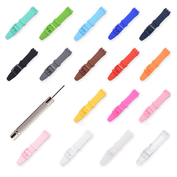 [오늘출발] 스와치 스와치시계밴드 스킨 젠트 레이디 시계줄 12~20mm