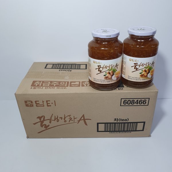 [오늘출발] 담터 담터 꿀생강차A 1kgx8개입(한박스