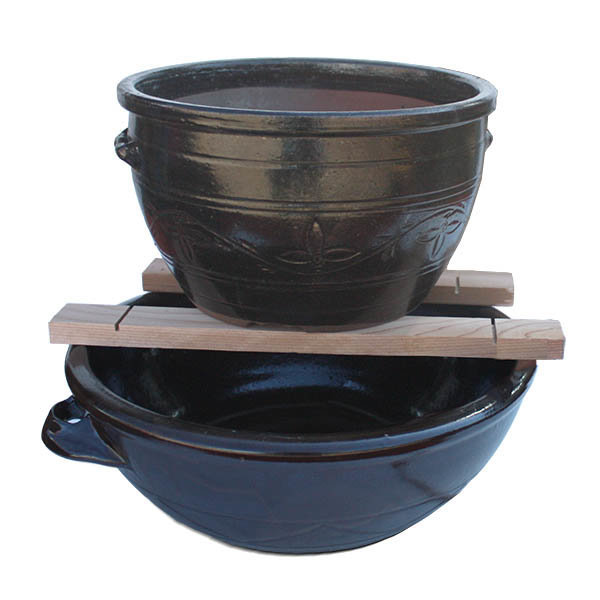 [오늘출발] 전통 옹기 콩나물 재배기 일반형7호 시루 수반 콩포함