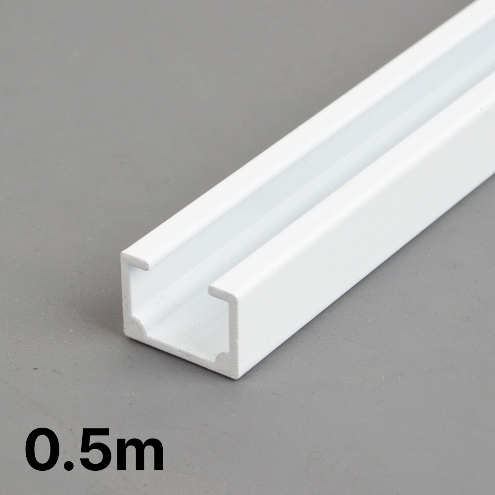 [오늘출발] 액자 간편레일 0.5미터 화이트 천장 벽면 겸용설치 액자 걸이 레일 오후 3시 이전 결제 오늘출발