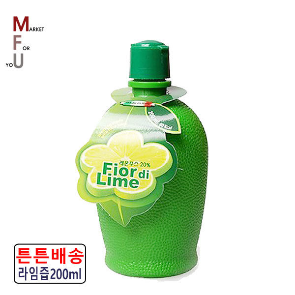 피오디 피오디 라임즙 200ML/라임에이드/라임원액/라임주스/K