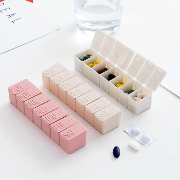 [오늘출발] 약통케이스1개 보관함 영양제 요일별 휴대용 일주일