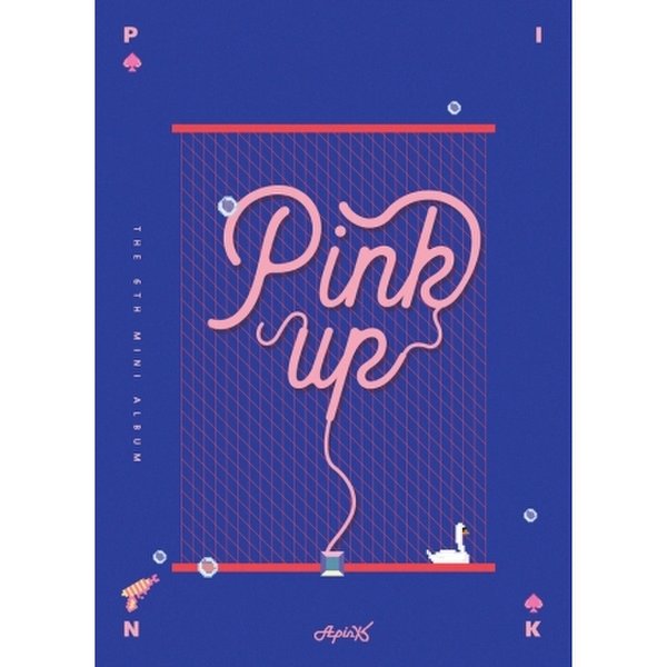 (media synnara)CD 포스터품절 에이핑크 (A Pink) - Pink Up (6Th 미니앨범) B Ver. / A Pink - Pi...