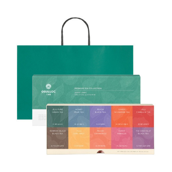 [아모레퍼시픽][스마일배송] 오설록 오설록 프리미엄 티 컬렉션 4p 10종 1세트 + 사은품