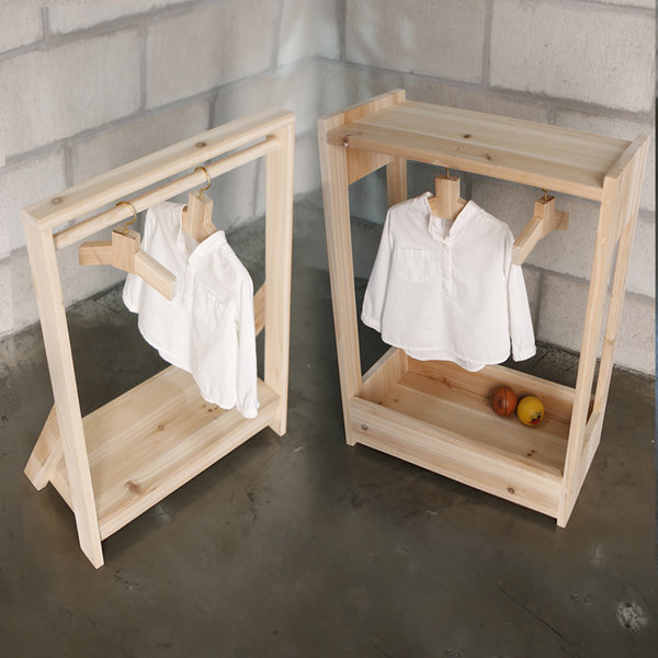 [오늘출발] 원목 애견행거 강아지 옷장 진열장