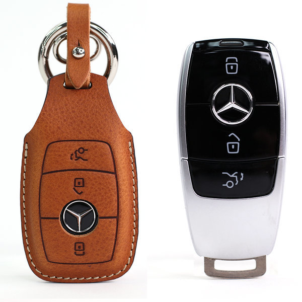 [오늘출발] 벤츠 신형 스마트키 가죽케이스 A C E S CLS GLC GLE
