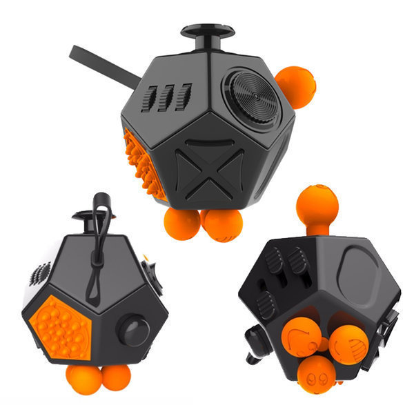 [우성인터내셔널][오늘출발] 유니크팩토리 고품질 피젯큐브 2세대 스피너  블랙