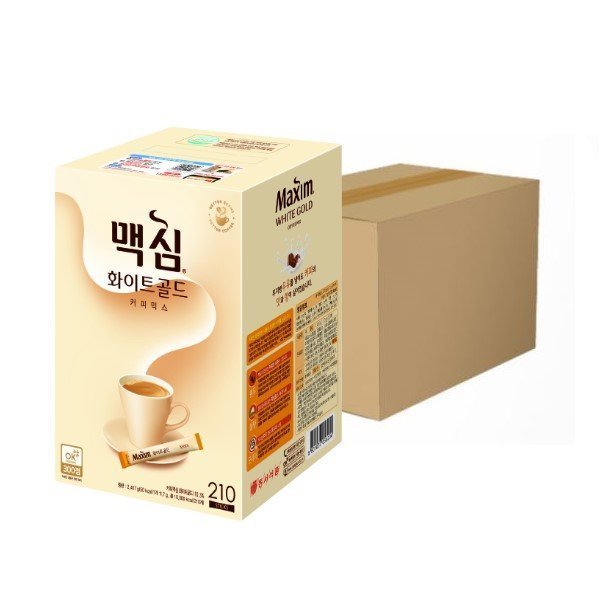 [동서식품]맥심 맥심 화이트골드믹스 210t 4개 1박스 (무료배송)