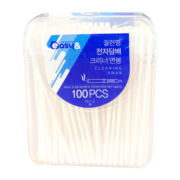 [오늘출발] 전자담배 크리너면봉 100개입 /아이코스 릴 종이면봉