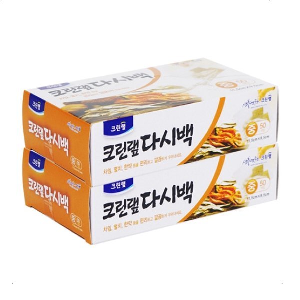 [오늘출발] 크린랲 크린랩 멸치 국물백 육수 티백 일회용 다시백 중형 x 2개