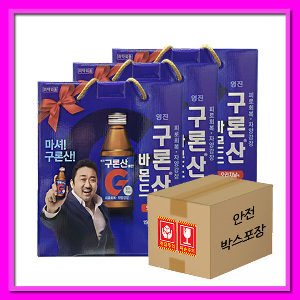 구론산 오리지널 영진구론산 바몬드(150mlx20병)3케이스 안전박스포장