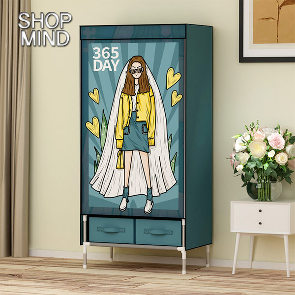 [오늘출발]샵마인드 프린팅 비키니옷장 26mm 튜브 걸스데이