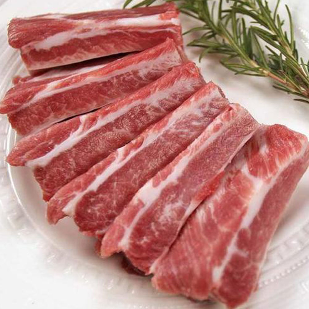 [신돈축산유통]배터짐 캠핑 돼지갈비 2kg 바베큐립 대갈비 쪽갈비 등갈비  미국산 돼지대갈비