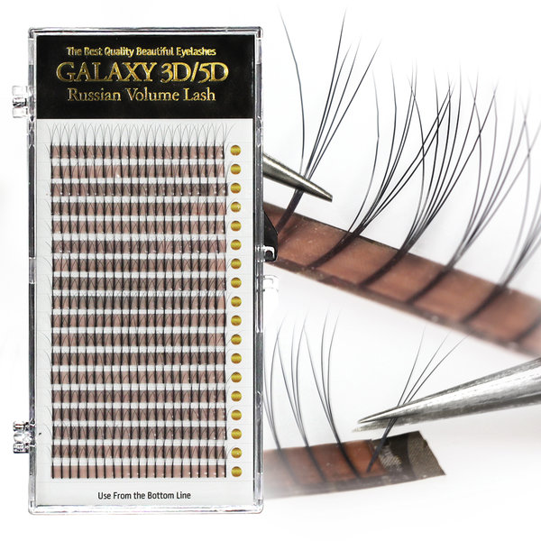 [오늘출발] 빼쎄 갤럭시 밍크모 러시안볼륨래쉬 5D 속눈썹 연장재료