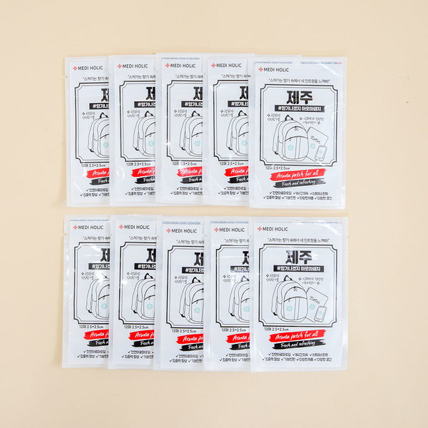 [오늘출발] 아리탐 향기스티커 10세트120매 아로마패치 공기청정 제주향기