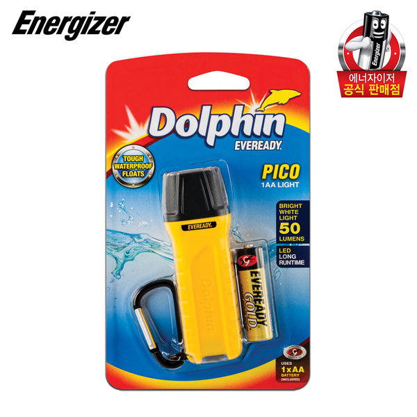 [에너자이저홀딩스][오늘출발] 에너자이저 에버레디 돌핀 피코 라이트