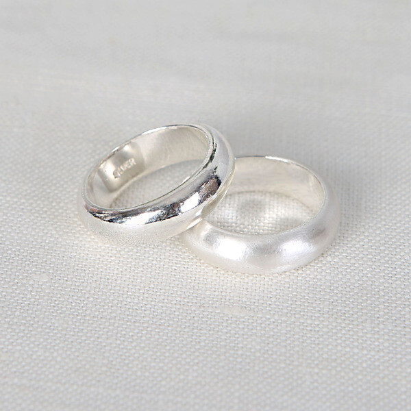 순은 실버99% 도톰 2돈형 낱개 은가락지 무광 유광 두꺼운 엥게이지 남자 여자 은반지 무료배송