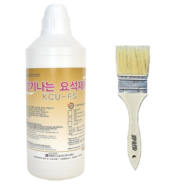 [오늘출발] 코리아크린업켐 향기나는요석제거제 1L 요석제거제 KCU-FS 소변기청소