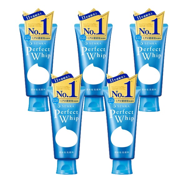 센카 시세이도 센카 퍼펙트휩u 120g x 5개세트 일본직배송
