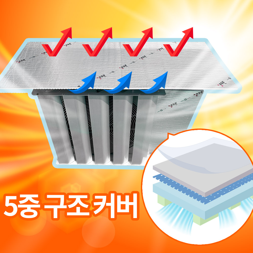 [오늘출발] 에어컨 실외기 그늘막 덮개 엔진커버(전면) 단품