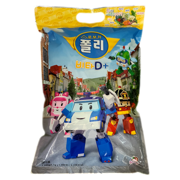 [오늘출발] 남양에프앤비 로보카폴리 어린이 약국 대용량 비타민캔디 1000정 1개