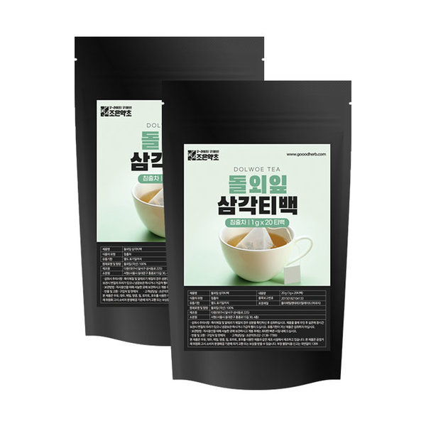 [스마일배송] 조은약초 국내산 100% 돌외잎 티백 1g x 20티백 x 2