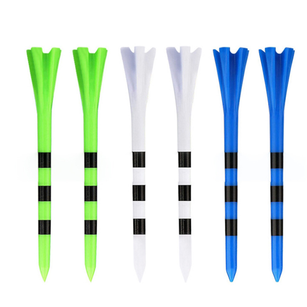 [오늘출발] 플라스틱 골프티꽂이 롱티 눈금티 83mm /10pcs