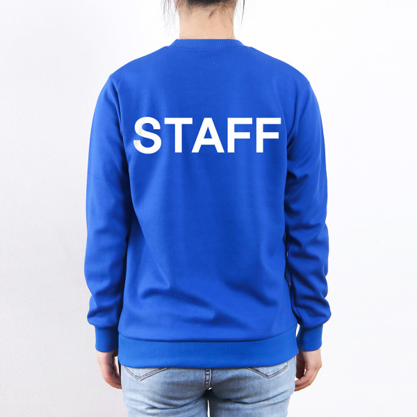 스태프티 특양면 맨투맨티 STAFF 등만인쇄/행사 진행요원 가게티 알바 직원 카페 매장 식당 스탭티 단체티